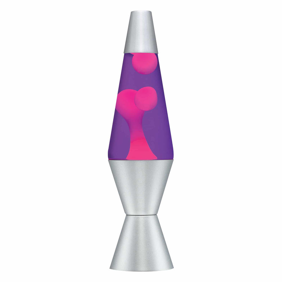 14.5” LAVA LAMP – PINK/PURPLE/SILVER M6