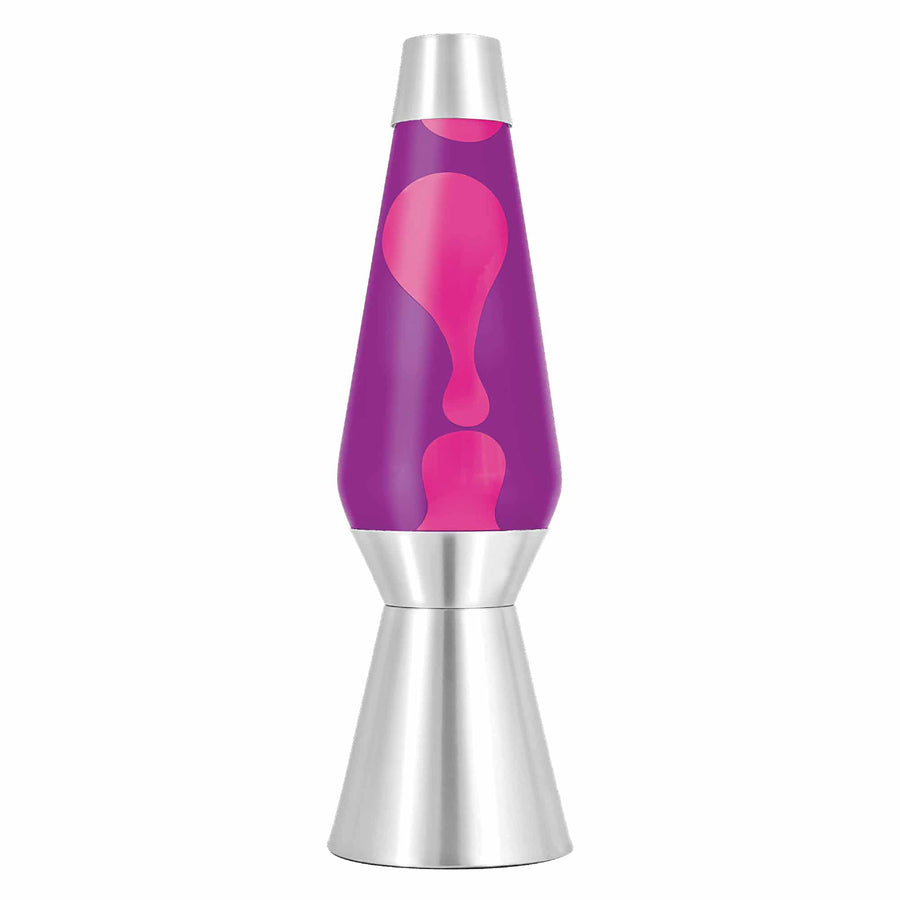 27″ LAVA LAMP GRANDE – PINK/PURPLE/SILVER B7