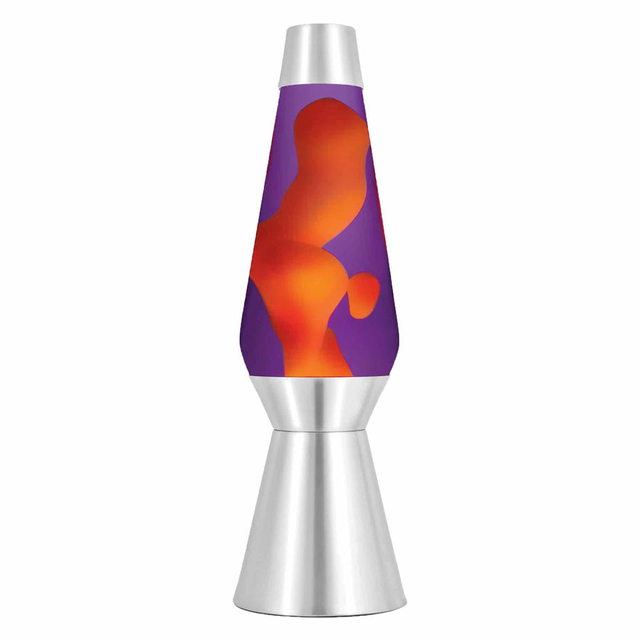 27″ LAVA LAMP GRANDE – YELLOW/PURPLE/SILVER X8
