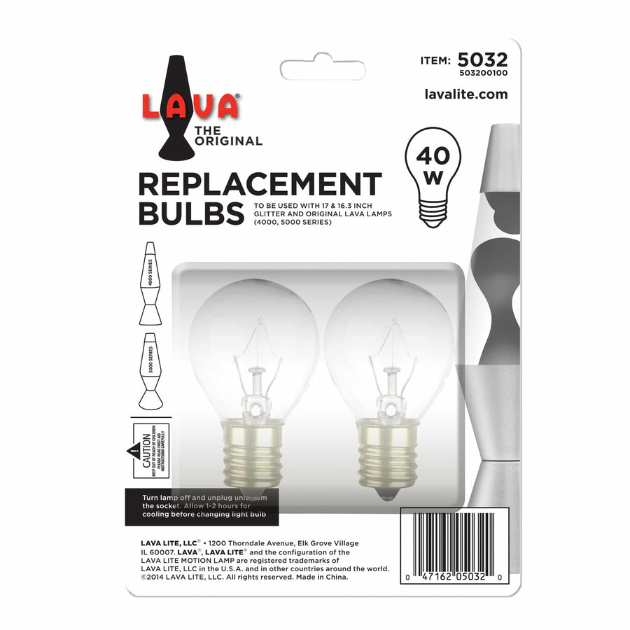 40W LAVA LAMP LIGHT BULB A15 U7